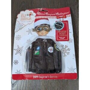 NEW Elf On The Shelf AVIATOR JACKET & GOOGLES 2014 Collector's Edition Christmas